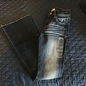 Girls BKE youth mid-rise flare jeans